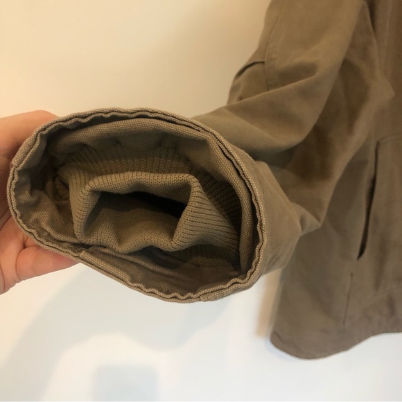 Carhartt Tan Duck Canvas Fleece Lined Heavy Duty Coat RN14806. Sz 2X TALL - Picture 7 of 16